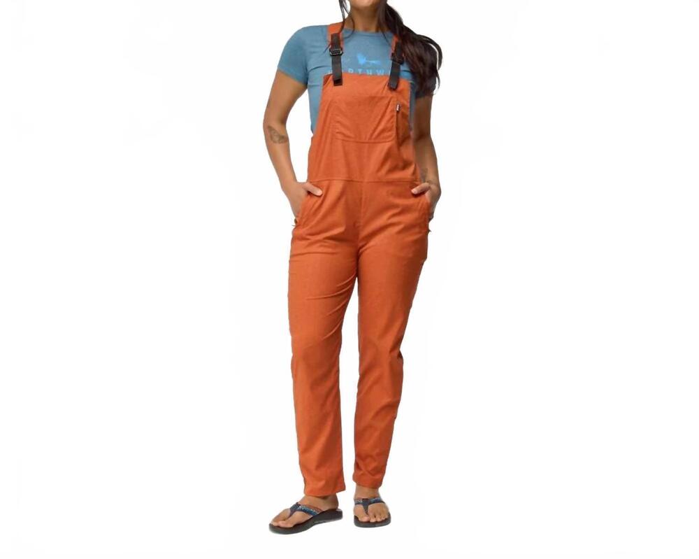 NEW NRS eddy out overalls in orange